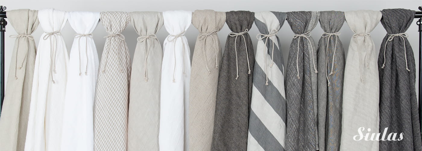 Linen fabrics collection autumn winter 2024 / 25 nm.3