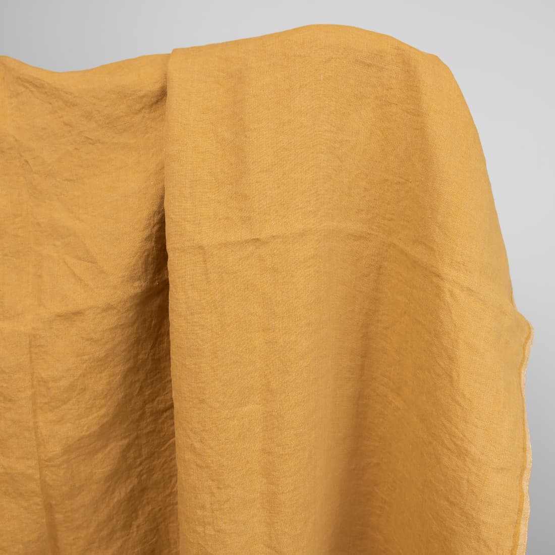 linen fabric mustard